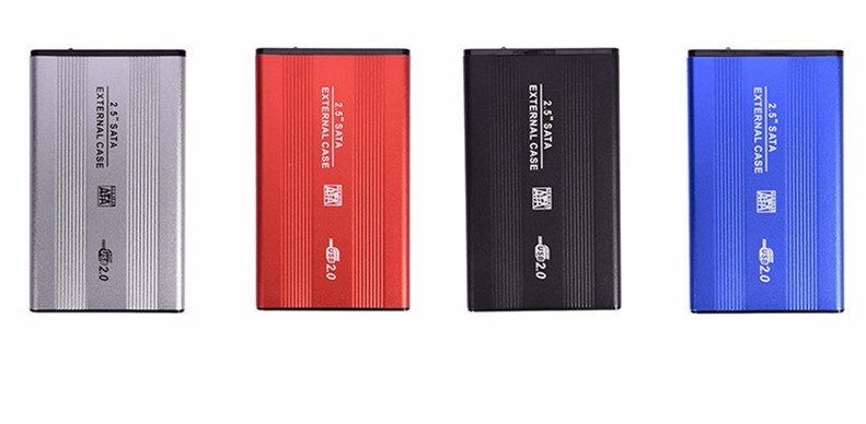 2.5'' USB 2.0 Sata External Aluminium Case