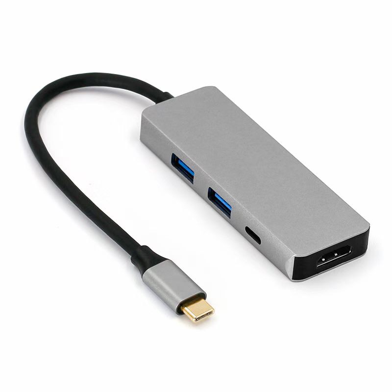 USB C to HDMI+2xUSB 3.0+PD