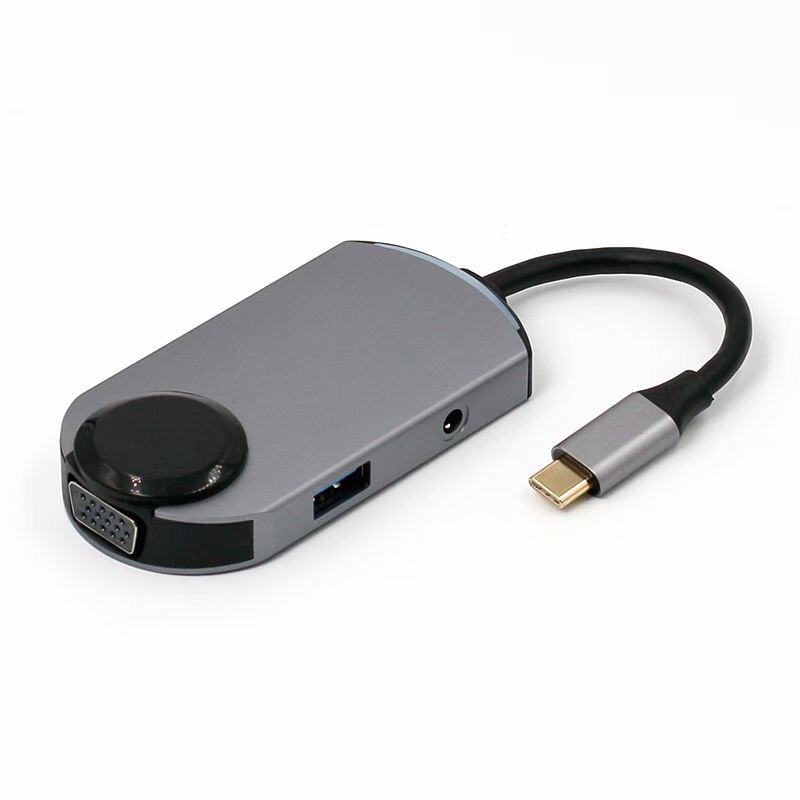 USB C to HDMI+USB 3.0+PD+VGA+AUDIO