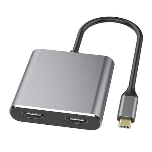 USB C to Dual HDMI 4K Adapter