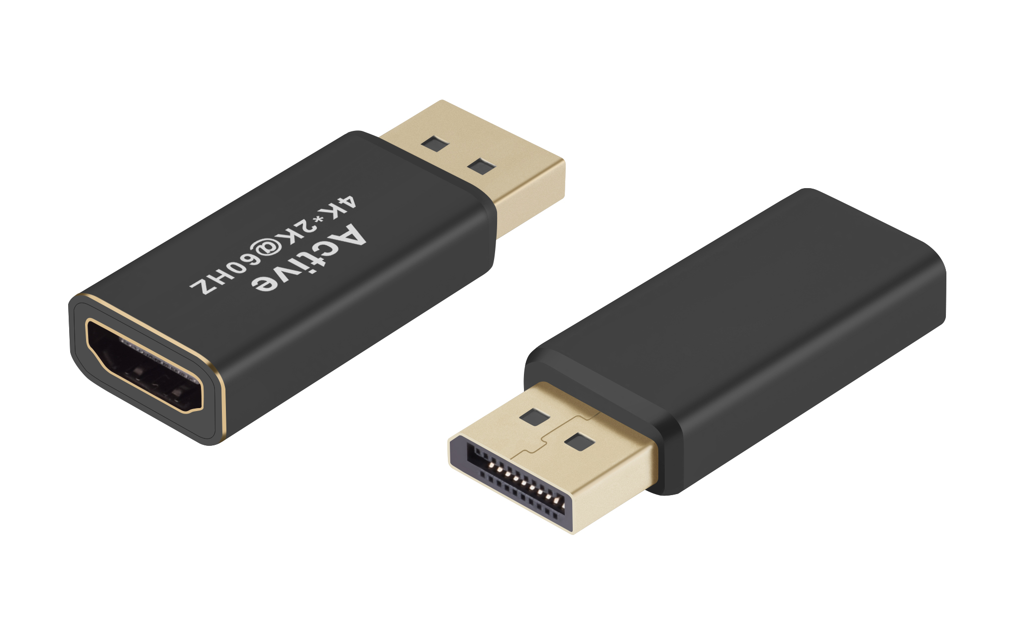 Aluminum Active 4K60HZ DP to HDMI Adapter