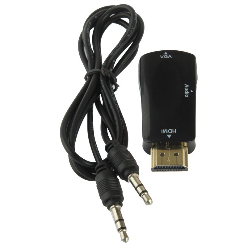 HDMI TO VGA WITH Audio Adapter