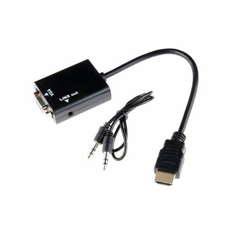 HDMI TO VGA Converter with Audio