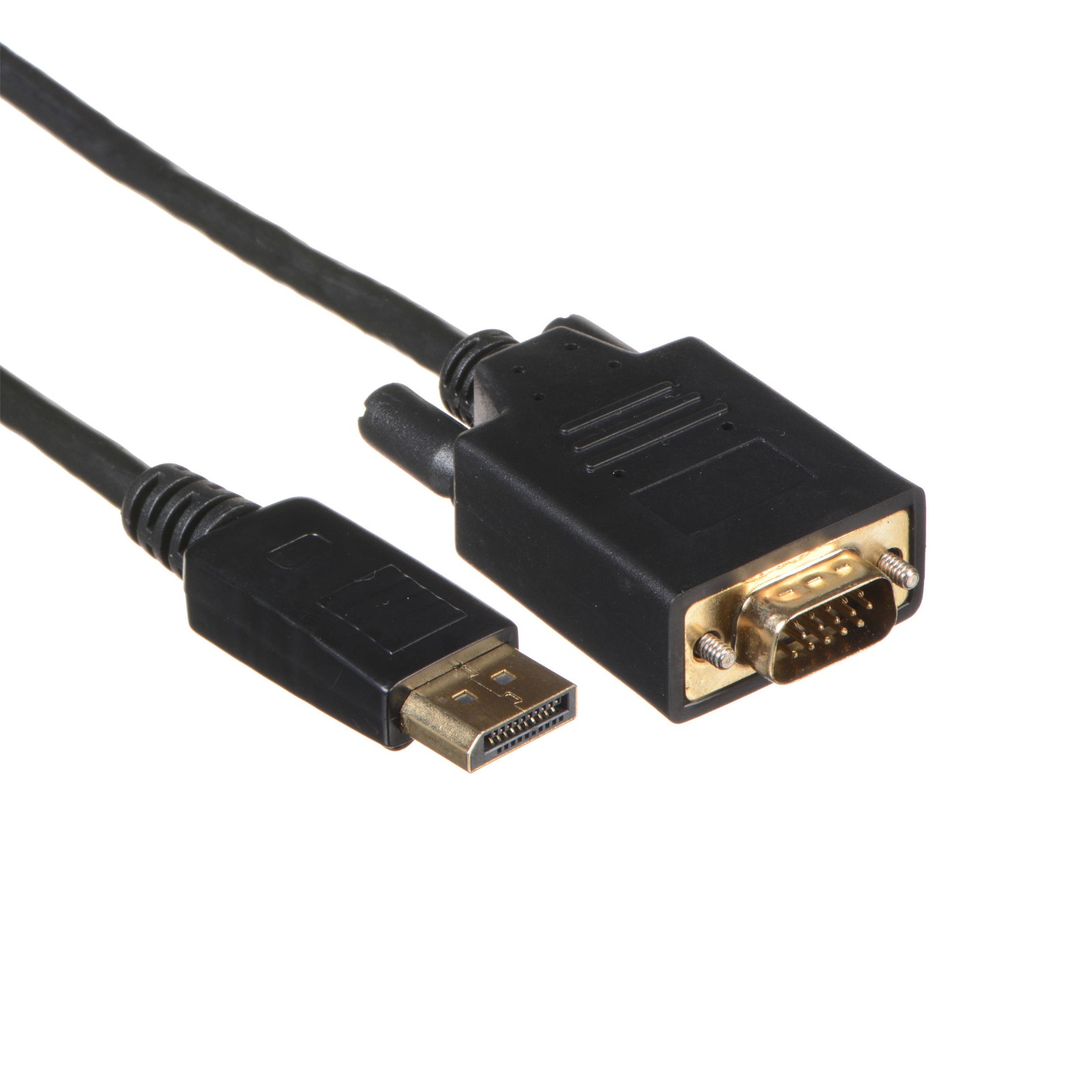 Displayport to VGA Male Cable