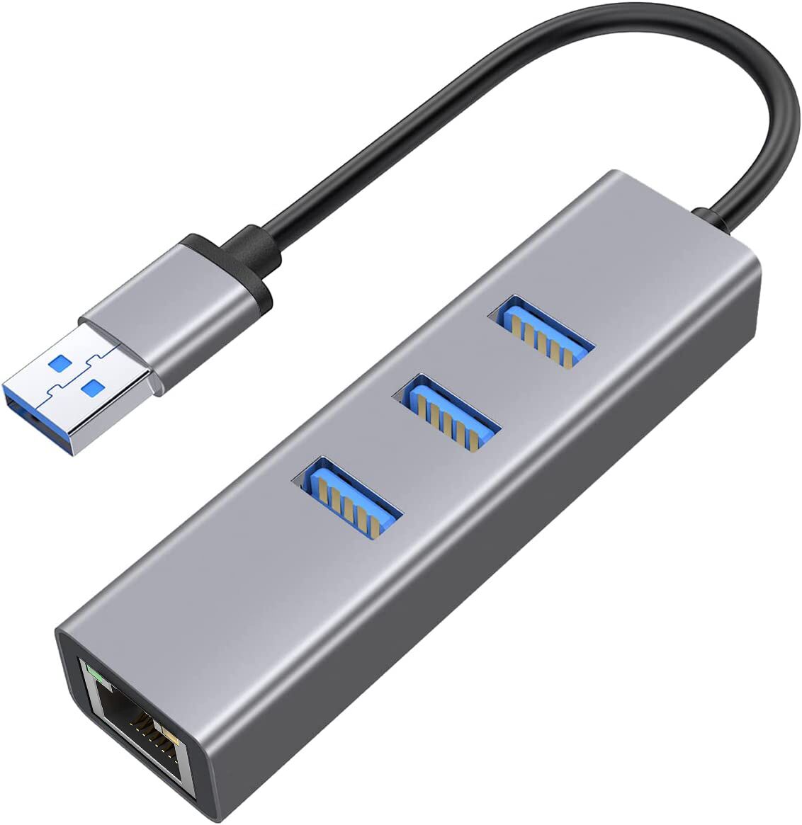 USB 3.0 to RJ45+3XUSB3.0