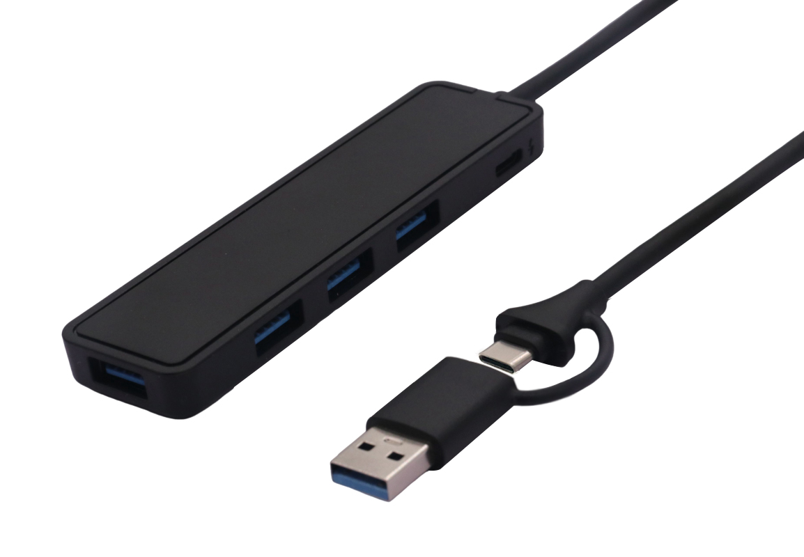 2in1 USB 3.0 Hub 4ports