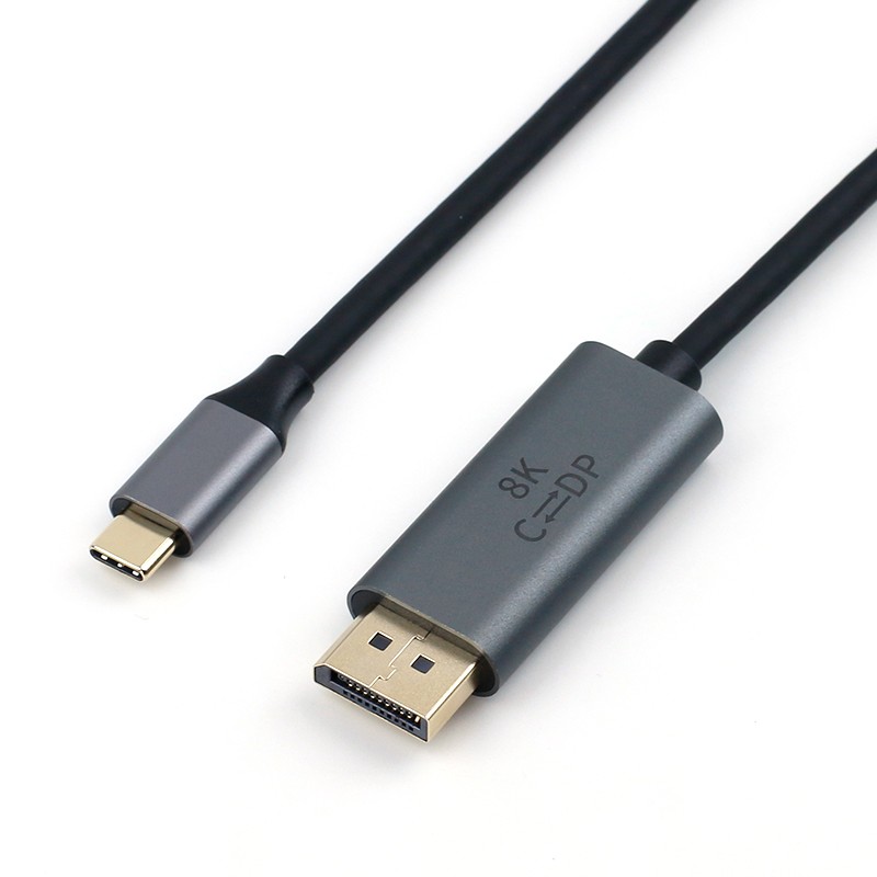 8K BI Directional USB C to Displayport Cable 