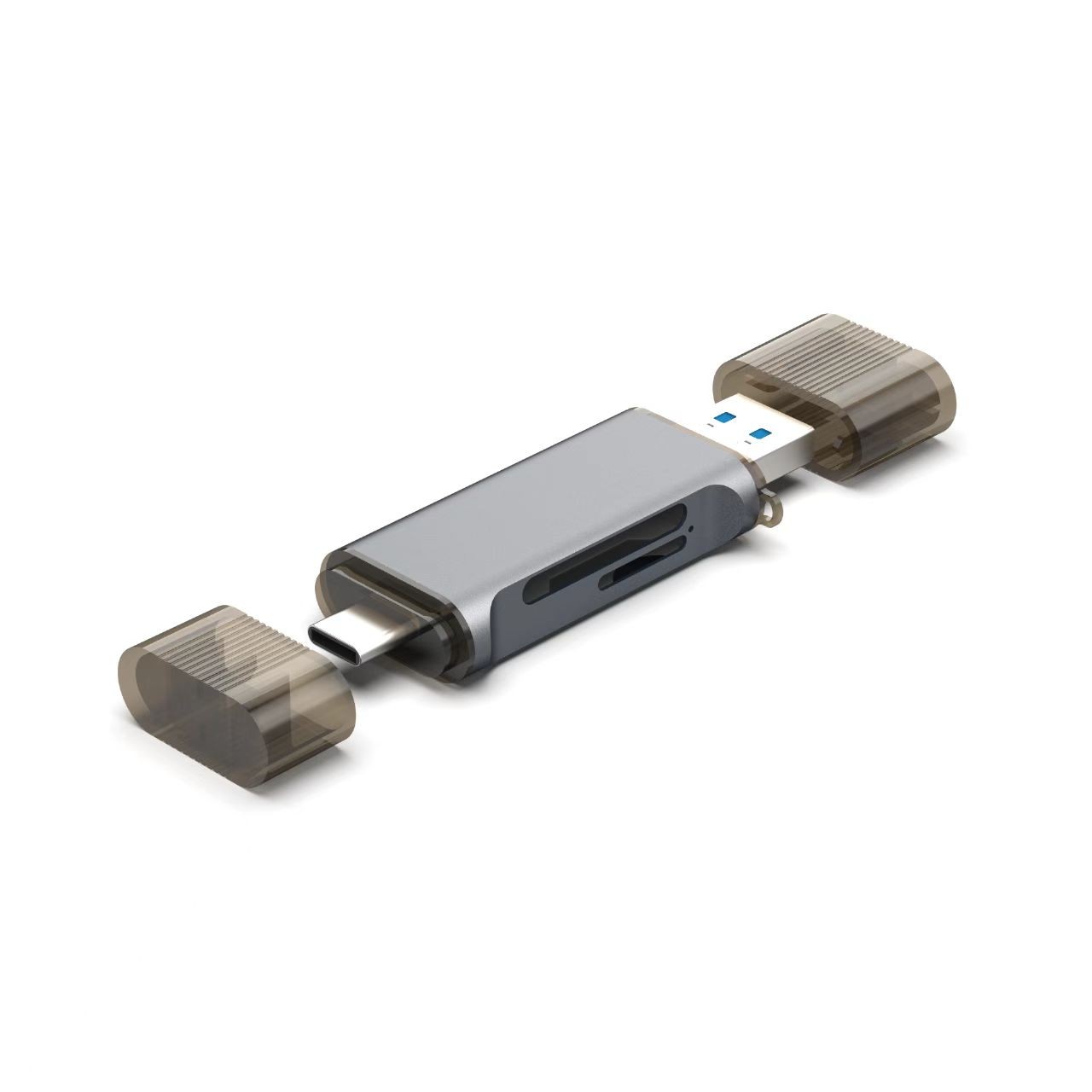2IN1 USB C+USB C 3.0V Card reader