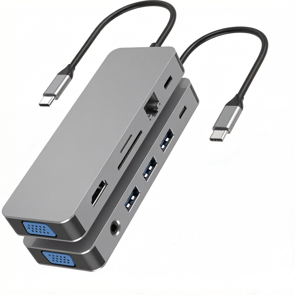 11 in 1 USB C Docking station