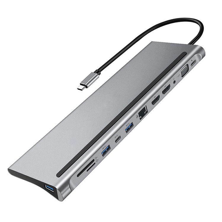 12 in 1 USB C Docking station