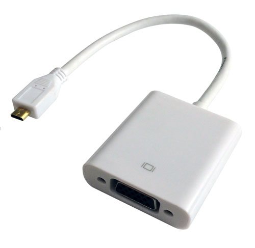 Micro HDMI to VGA Converter cable