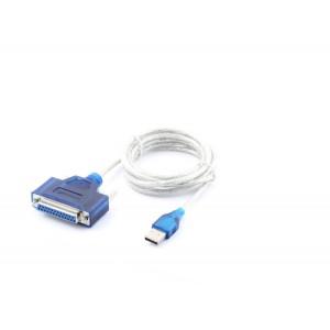 USB to DB25 IEEE-1284 Parallel Printer Adapter Cable 